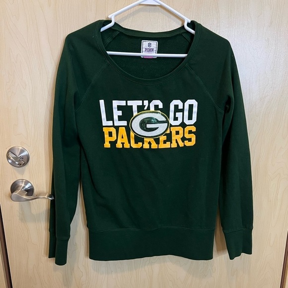 VS pink greenbay packers bling Sweatshirt